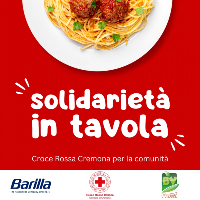 Solidarietà in Tavola: la CRI di Cremona per la Comunità